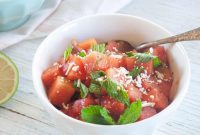 Refreshing Watermelon Feta Mint Salad