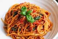 Bursting Cherry Tomato Pasta Sauce