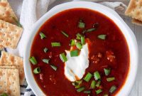 Hearty Slow Cooker Beef Chili