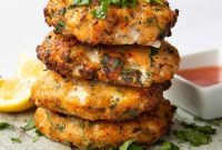 Crispy Salmon Patties