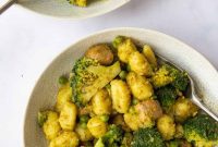 Savory Sausage Pesto Gnocchi