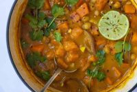Creamy Sweet Potato Satay Curry