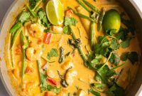 Creamy Coconut Red Prawn Curry