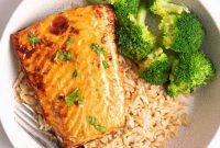 Golden Crispy Air Fryer Salmon