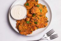 Crispy Zucchini Fritters