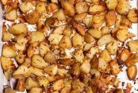 Golden Roasted Potato Cubes