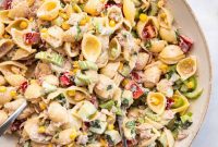 Zesty Tuna Pasta Salad