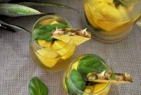 Refreshing Basil Pineapple Moscato Sangria
