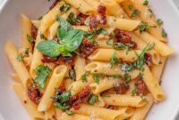 Mediterranean Sun Dried Tomato Pasta