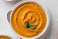 Golden Carrot Parsnip Comfort Soup