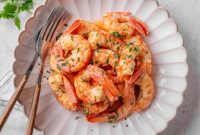 Lemon Garlic Prawns