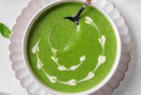 Velvety Spinach Soup