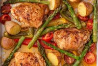 Crispy Sheet Pan Chicken Thighs