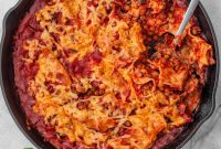 Skillet Lentil Lasagna