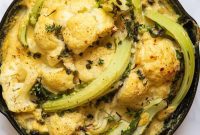 Velvety Vegan Cauliflower Gratin