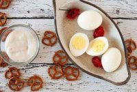 Fiery Carolina Reaper Pickled Eggs