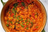 Sun-Kissed Apricot and Chickpea Tagine