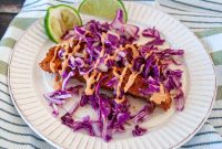 Crispy Beer-Battered Fish Tacos with Zesty Sriracha Baja Sauce