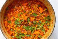 Quick Comfort Chickpea Stew