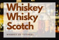 The World of Whiskey and Whisky A Beginner’s Guide to Every Style