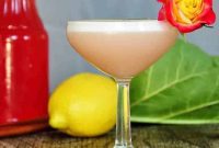 Barb’s Zesty Roux: Limoncello Rhubarb Elixir