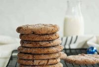 Homemade Soft Ginger Cookies with a Zesty Kick