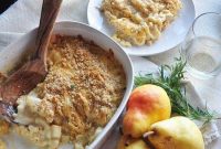 Sweet and Savory Pear Gouda Mac