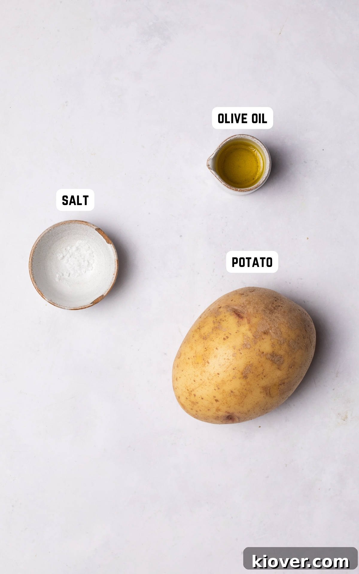 Ultimate Air Fryer Jacket Potato 3 Ingredients to make Air Fryer Jacket Potato.
