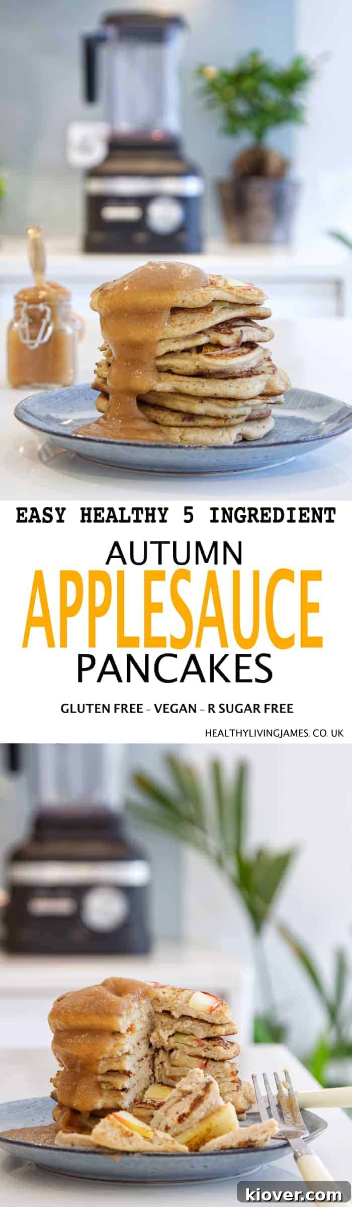 Harvest Apple Comfort Stacks 8 Autumn Applesauce Pancakes Pinterest Pin