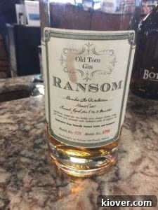 Old Tom Ransom Gin Ransom Brand Old Tom Gin at Bottle Barn - One of several types of gin they carry
