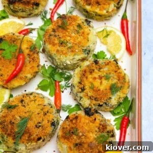 Vegan Sea Delights 11 Vegan Fishcakes in a casserole dish.