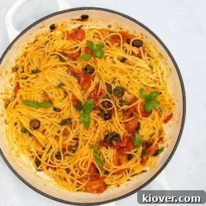 10 Minute Spicy Pasta Pot