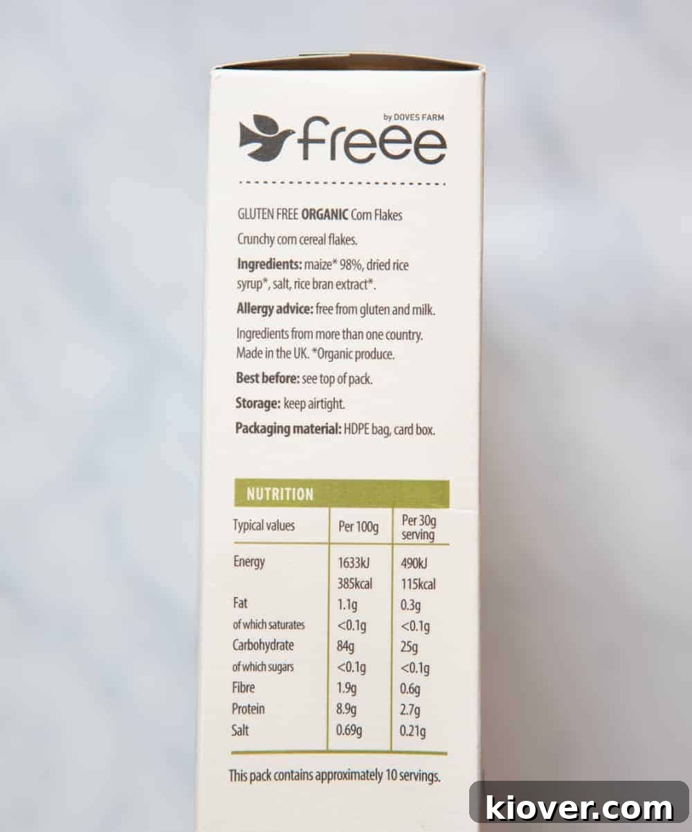 FREEE Cereal Ingredients