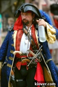 pirate drinking wine