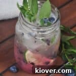 Honey Blueberry Mojito