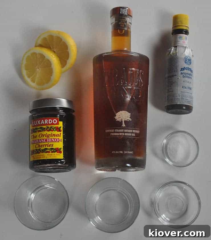 Old Fashioned Ingredients old fashioned cocktail recipe
