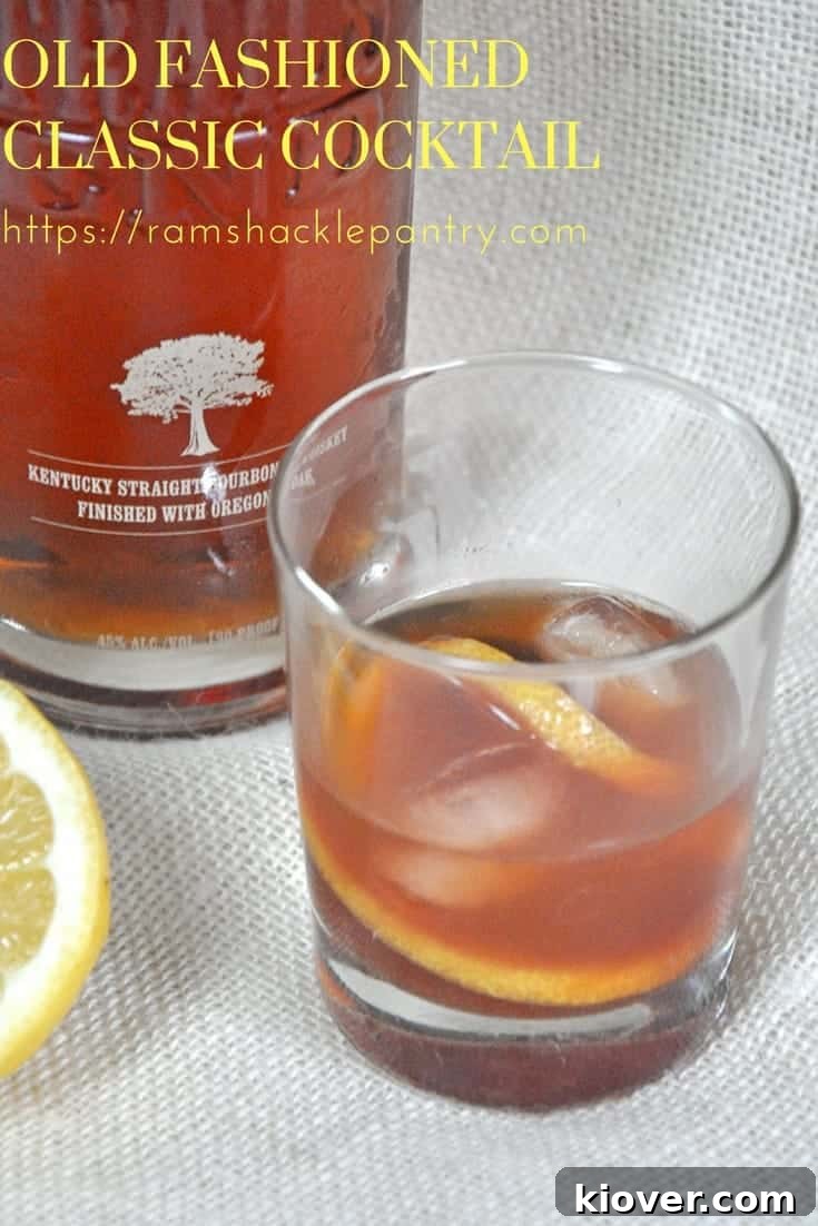 Crafting Your First Old Fashioned 3 Old Fashioned Pin