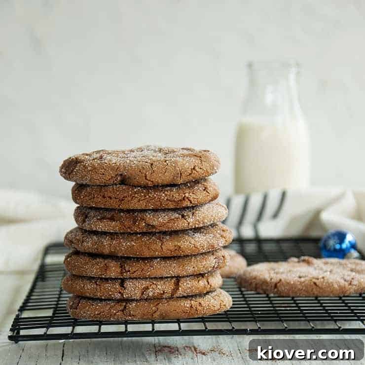 Fresh Ginger Cookie Stack of the Soft Ginger Cookie recipe.