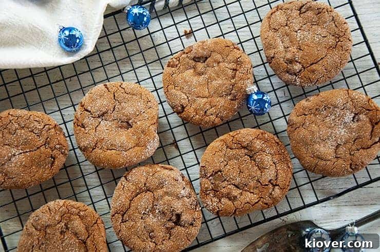 Soft Ginger Cookies Tray of Soft Ginger Cookies.