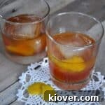 Classic Old Fashioned cocktail, a perfect bourbon drink