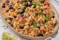 Smoky Tofu Fajita Fried Rice