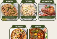 February 16 2026 Week 6 Dinner Lineup