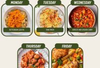 Week 11 Dinner Ideas March 26