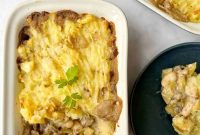 Savory Vegan Mushroom Pie Recipe with Flaky Crust