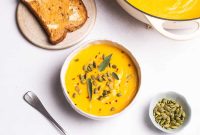 Creamy Roasted Butternut Squash Soup Recipe