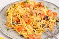 Creamy Tomato Tuna Pasta Recipe for Quick Weeknight Dinners