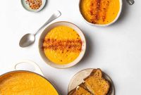 Hearty Carrot and Red Lentil Soup with Warm Spices