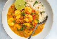 Creamy Coconut Prawn Curry with Aromatic Spices