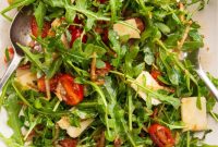 Arugula Salad with Lemon Vinaigrette