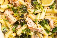 Creamy Salmon & Broccoli Pasta Recipe for Weeknight Dinners